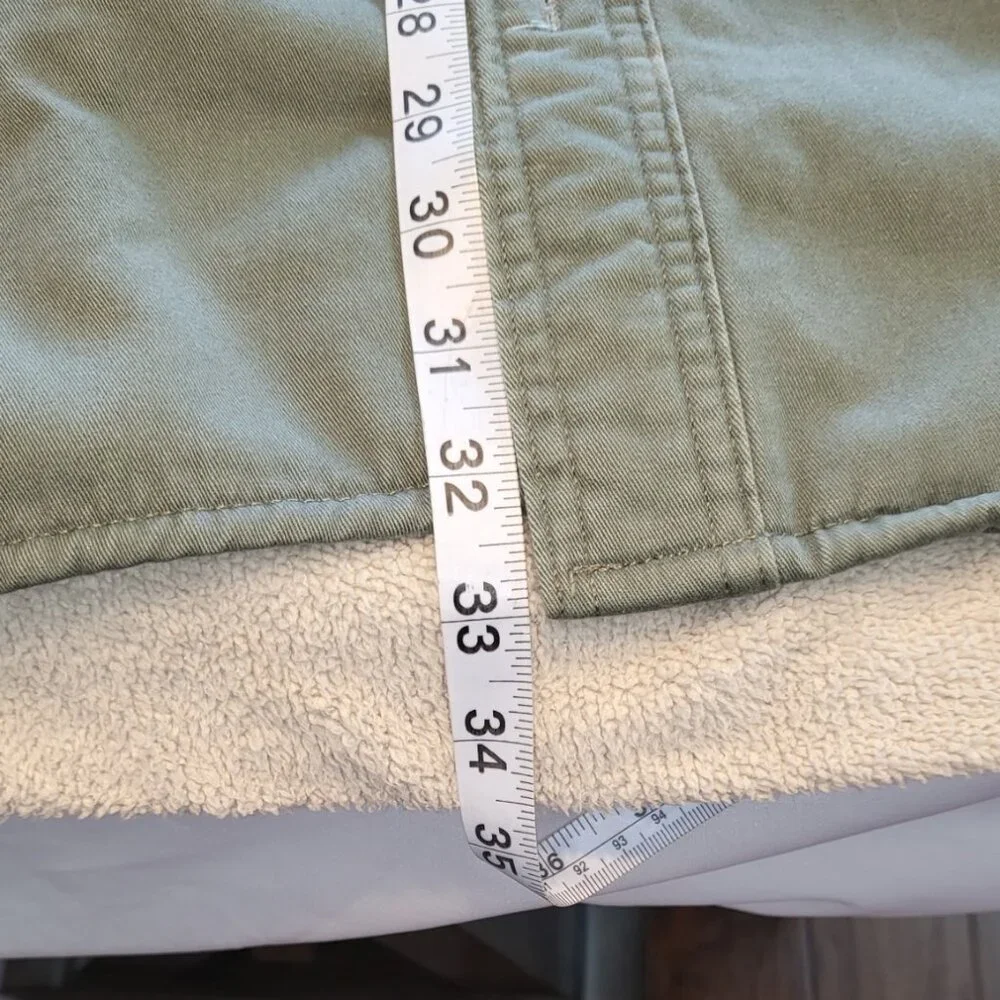 Levis Mens Sherpa Lined Jacket 3XL Cabincore Grunge Distressed Farmcore Neutral - Picture 13 of 14